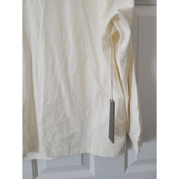 FEAR OF GOD - ESSENTIALS CORE LONG SLEEVE TEE - CLOUD DANCER - M NWT - Picture 10 of 11